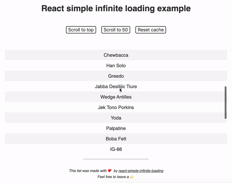 react-simple-infinite-loading demo