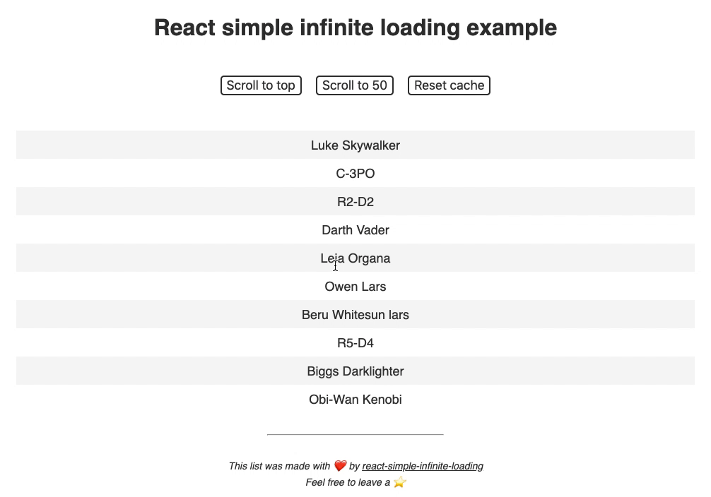react-simple-infinite-loading demo